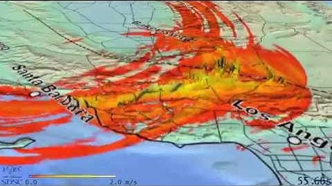 M8 Simulation on the San Andreas Fault