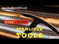 PDR }{ Nasty Crease {} Stanliner Dent Repair 1/3
