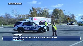 Name released of Madison man killed in north side wreck