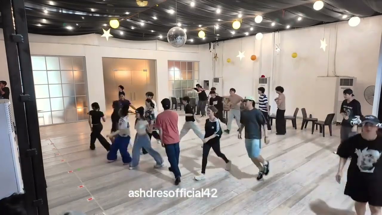 Dance practice of 'Paligoy-ligoy ' AMNSEcast with @ashtine.olviga @RabinAngeles-t8p