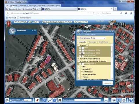 Come navigare le mappe con il nostro Web-Gis