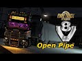 POV Driving Scania 164 560 V8 Straight Pipe Old School
