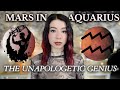 MARS in AQUARIUS Woman &amp; Man ♒️ your SENSUALITY &amp; DRIVE✨Mars in ASTROLOGY (astrology for BEGINNERS)