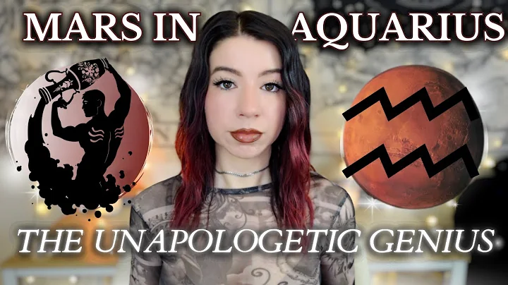 MARS in AQUARIUS Woman & Man ♒️ your SENSUALITY & DRIVE✨Mars in ASTROLOGY (astrology for BEGINNERS)