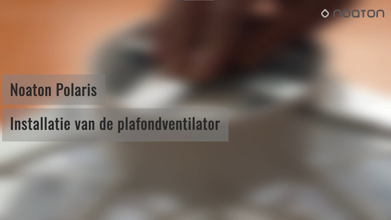 Ventilador sin Aspas de Techo con luz Noaton 11045B POLARIS