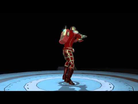 3d DCUO - Rocketeer in Character Select