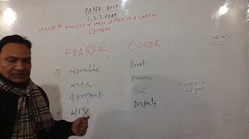 Analogy for CSS , FPSC exam 2017 , English Compulsory , by AMin Baig