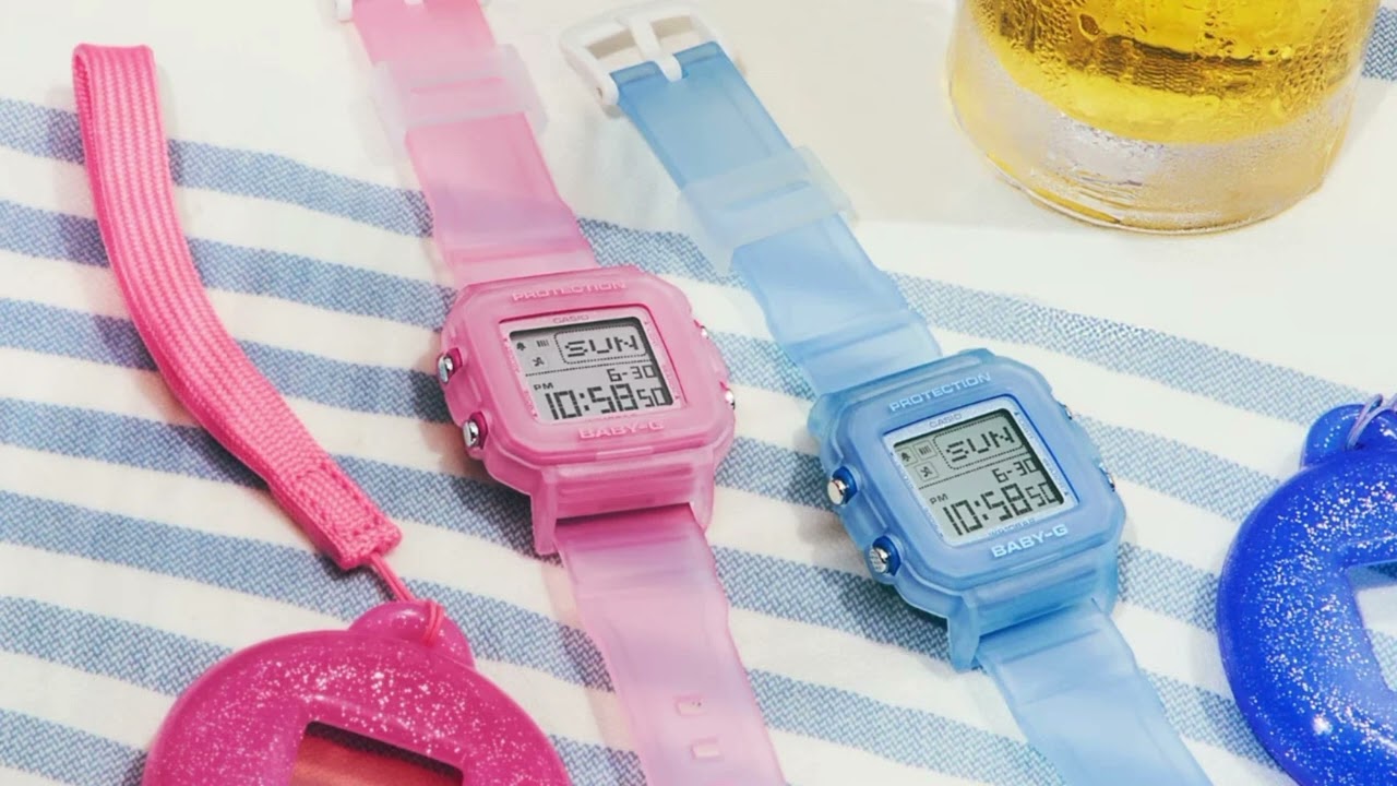 Casio launches two modular Baby-G watches with a detachable design