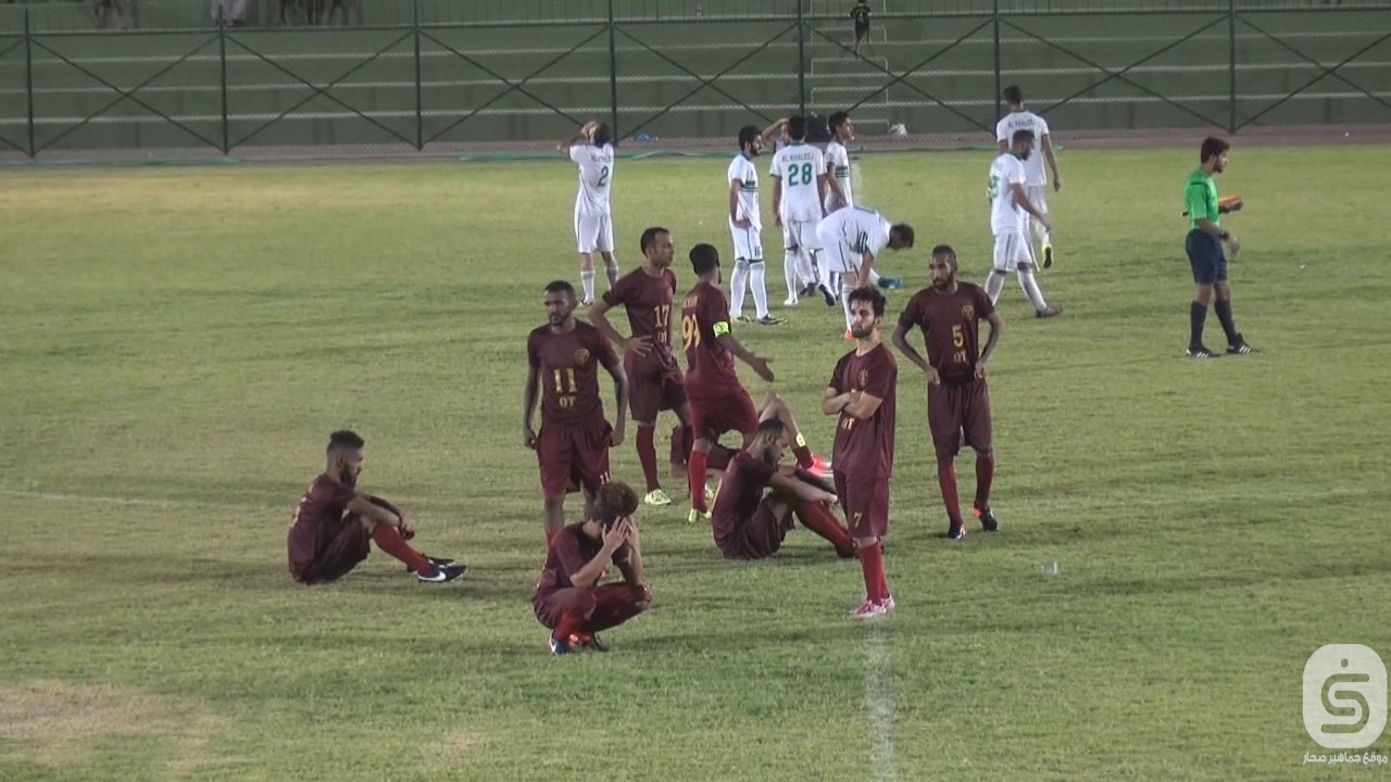 ركلات ترجيح مباراة الخليج والوحده في دور الاربعة لبطولة شجع فريقك بصحار2017
