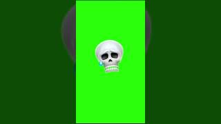 Apple skull emojis for your edits