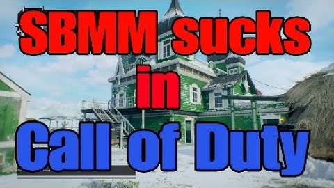 SBMM Sucks In Call of Duty (Modern Warfare SBMM rant)