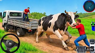 Offroad Farm Animal Truck Simulator - Real Zoo Transporter Truck Driving - Android GamePlay screenshot 1