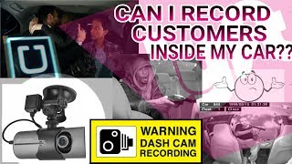 Can Drivers Video Audio Record Uber Lyft Riders Passengers Customers