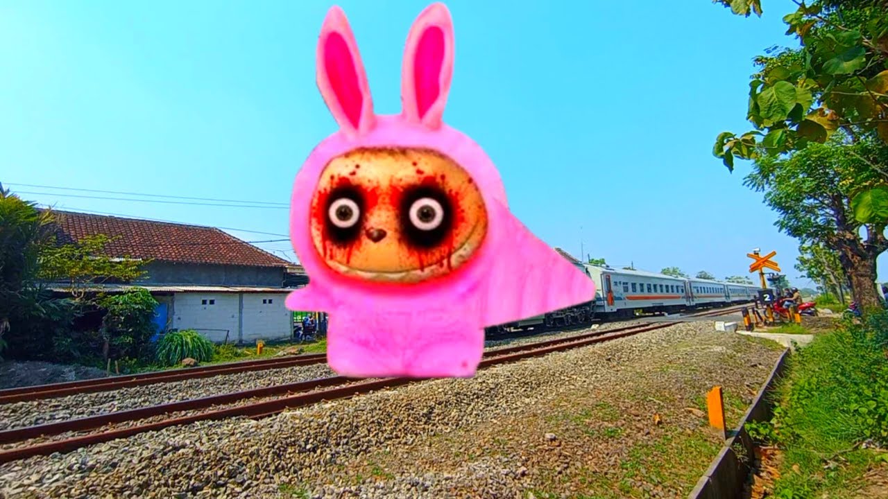 Kereta Api Commuteline Pada Berubah Jadi Kikiko Exe, Train Eater VS Kereta Labubu Exe !!!
