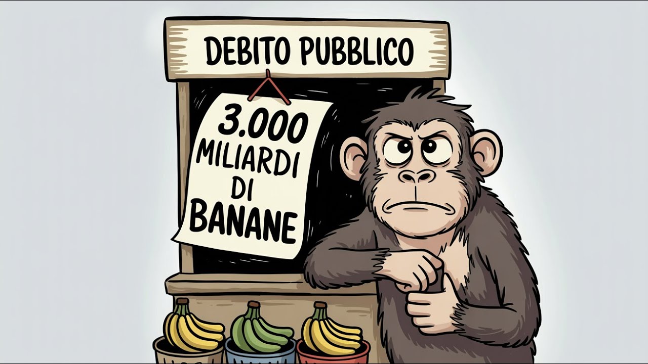 Il Debito Pubblico spiegato in poche banane 🍌 (ma tante davvero)