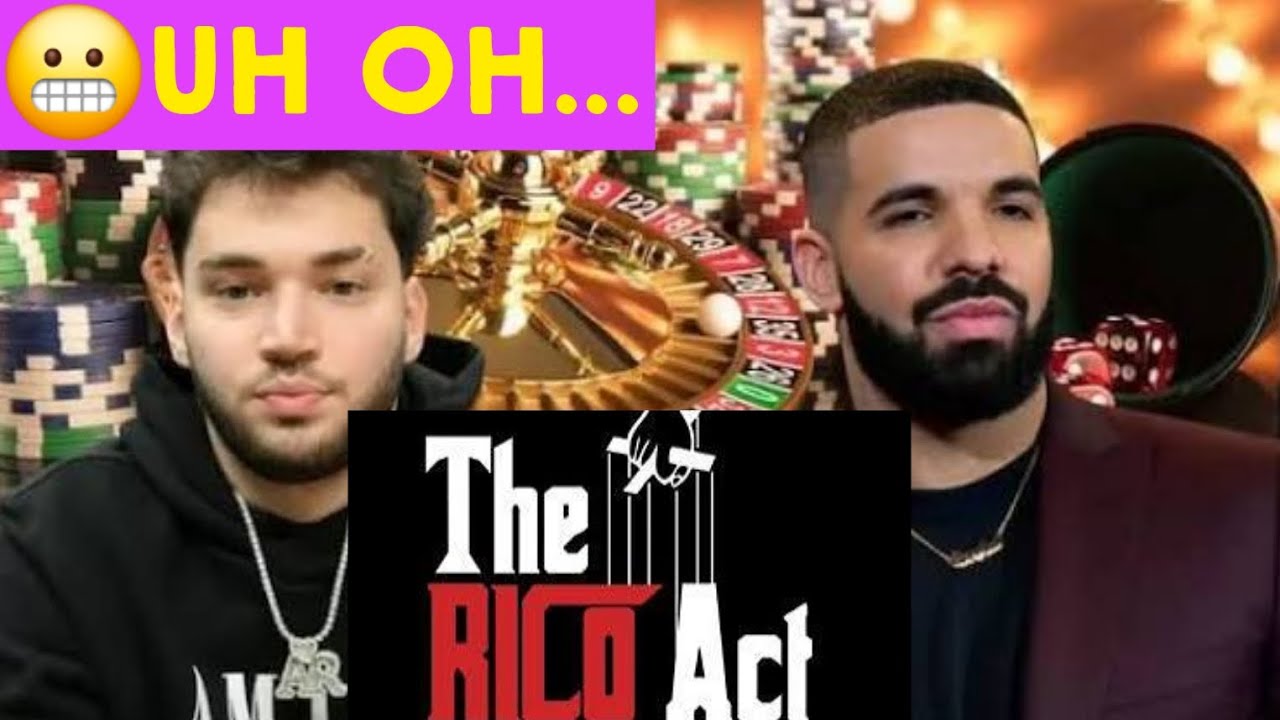 Drake and Adin Ross Hit With The RICO?? 😵 - YouTube