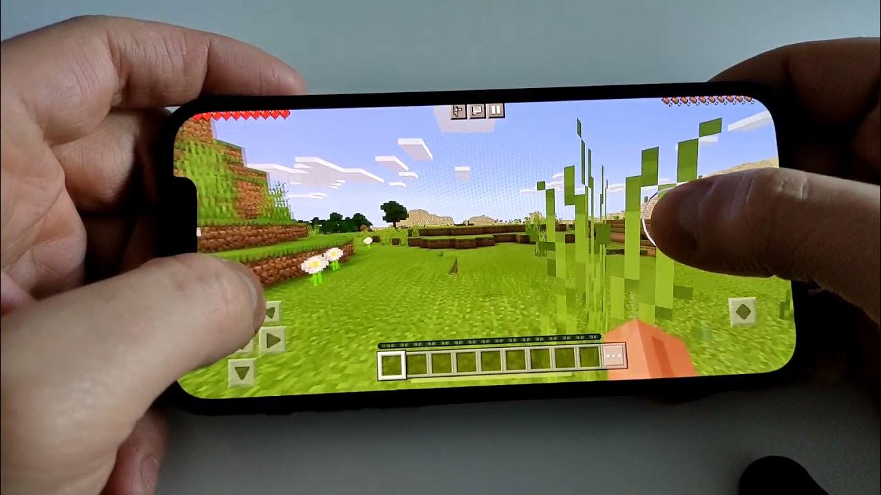 MINECRAFT Mobile iPhone 12 60 FPS YouTube