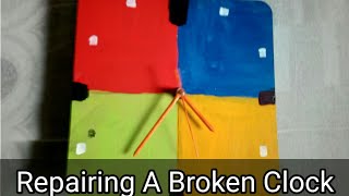 ||Let's Repair An Old Clock|The Result Is In Above Picture|Creative YouTuber Atharva|YouTube|India||