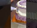 Vintage Piped Cake Tutorial 💜
