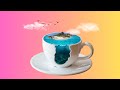 Photo manipulation in canva tutorial  how to insert island into coffee cup