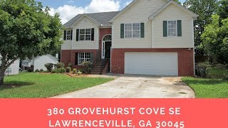 380 Grovehurst Cove SE, Lawrenceville, GA 30045 380 Grovehurst Cove SE, Lawrenceville, GA 30045