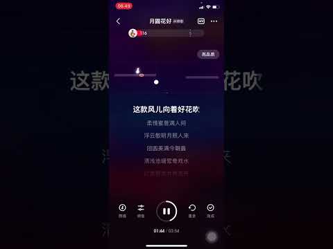 月圆花好 伴奏