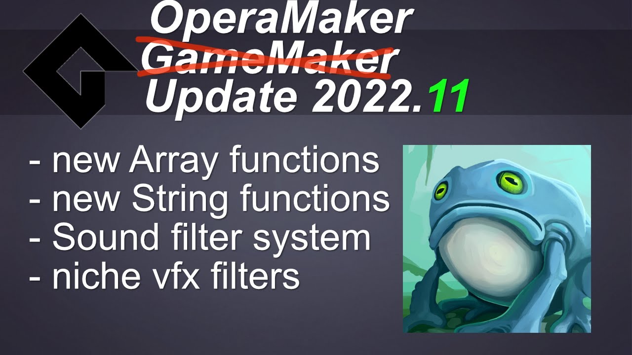 Update V2022.9 [GameMaker Studio 2] 