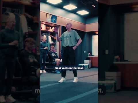 Coach Carlisle Congratulates Pascal Siakam on Being Named All-Star in SPECIAL Locker Room Moment 👏