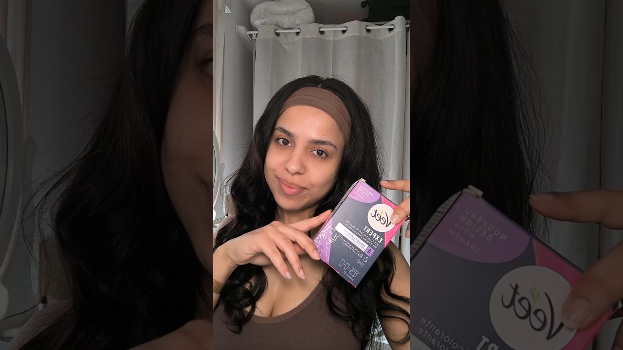 Adieu les poils avec Veet #veet #poils #moustache #epilation #cremedecolorante