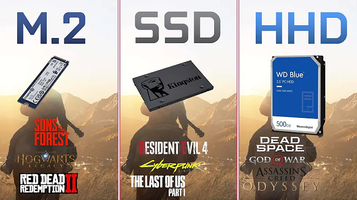 M.2 NVME vs SSD vs HDD Loading Games
