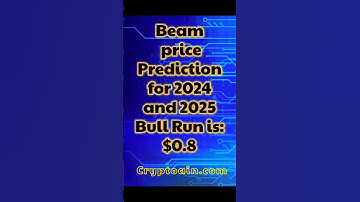 Beam price prediction for the bull run 2024 and 2025. #beam #bullrun