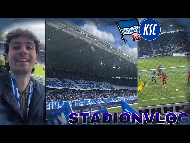 FREUNDSCHAFTSSPIEL IN KARLSRUHE | KSC - HERTHA STADIONVLOG class=