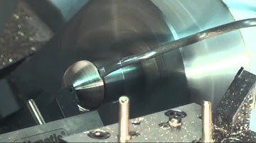 Okuma CNC lathe LT2000 EX MY  Complex machining example