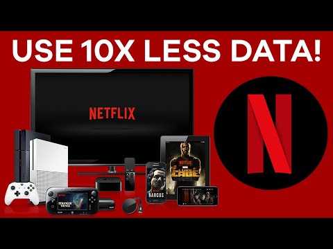 How To Reduce Netflix Data Usage Consumption  - Use 10 Times Less Mobile Data Watching Netflix