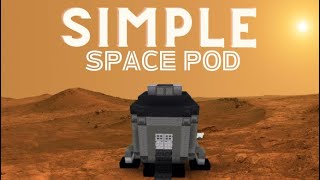 Simple Space Pod for My Creative Minecraft World