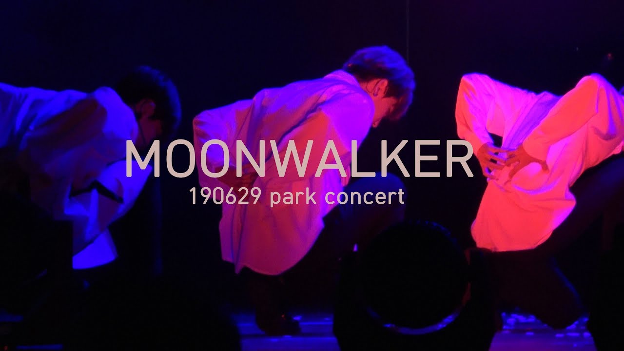 190629 파크콘서트 MOONWALKER + 멘트 세븐틴 디노 직캠