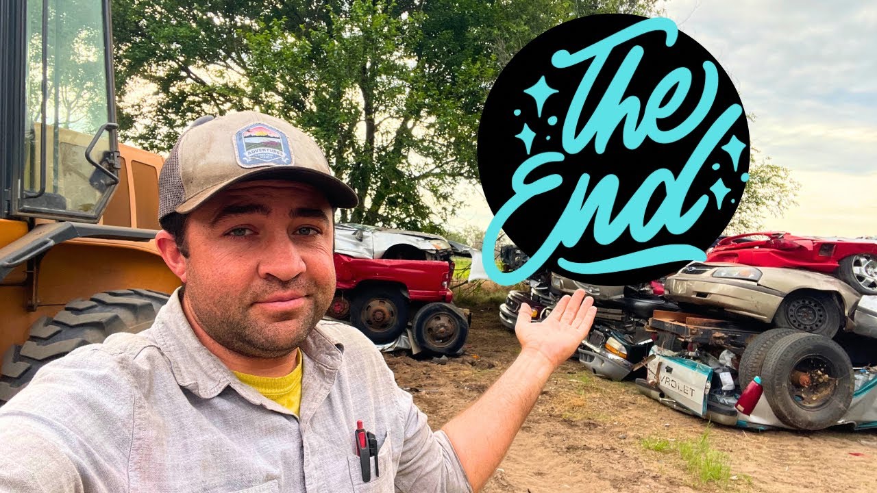 My LAST Day at the Junkyard! (Plus Touring some ABANDONED Old Cars & Trucks on a Farm)