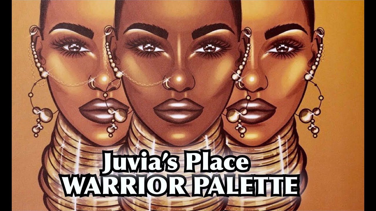 NEW JUVIA'S PLACE WARRIOR EYESHADOW PALETTE | REVIEW & TUTORIAL | Fumi Desalu-vold
