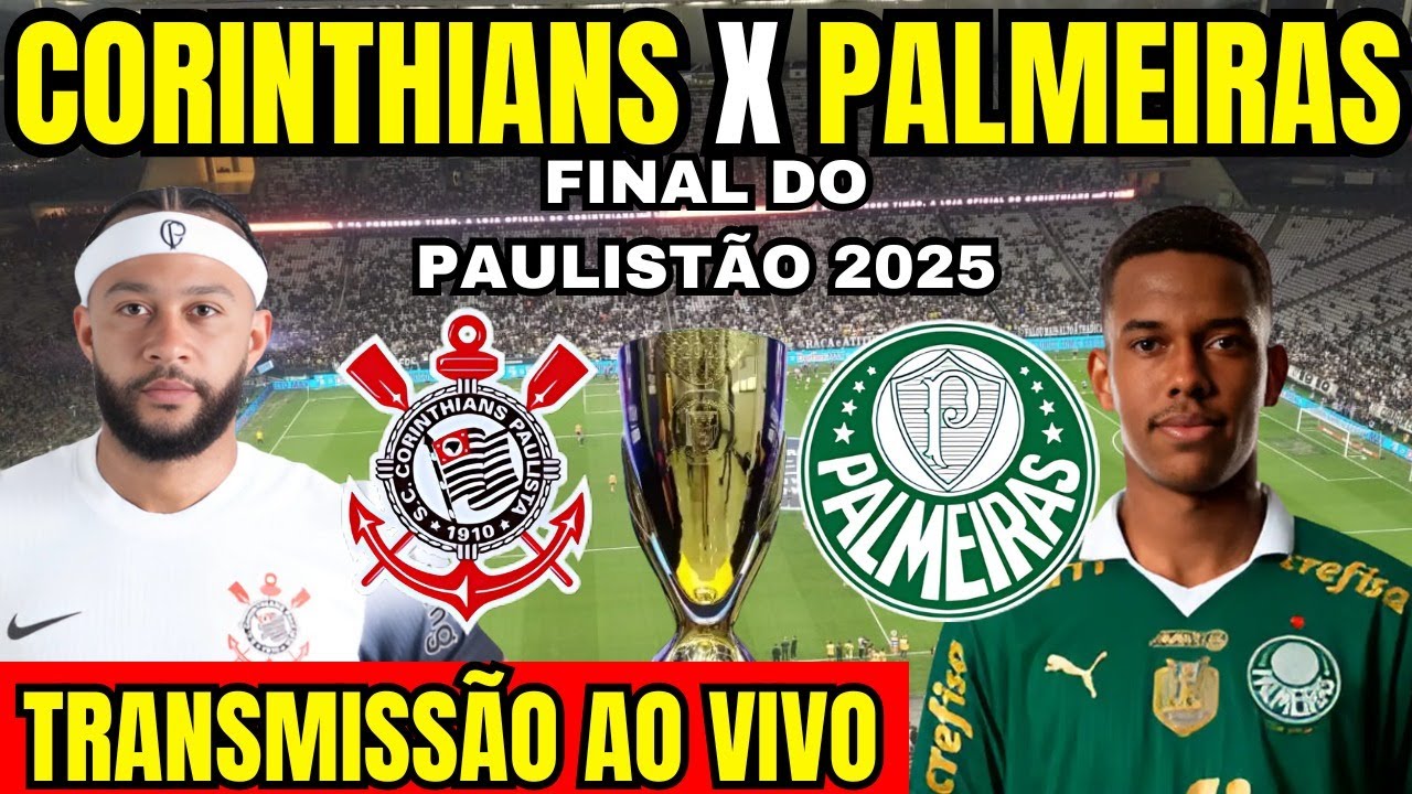 CORINTHIANS X PALMEIRAS AO VIVO DIRETO DA NEO QUÍMICA ARENA / FINAL DO ...