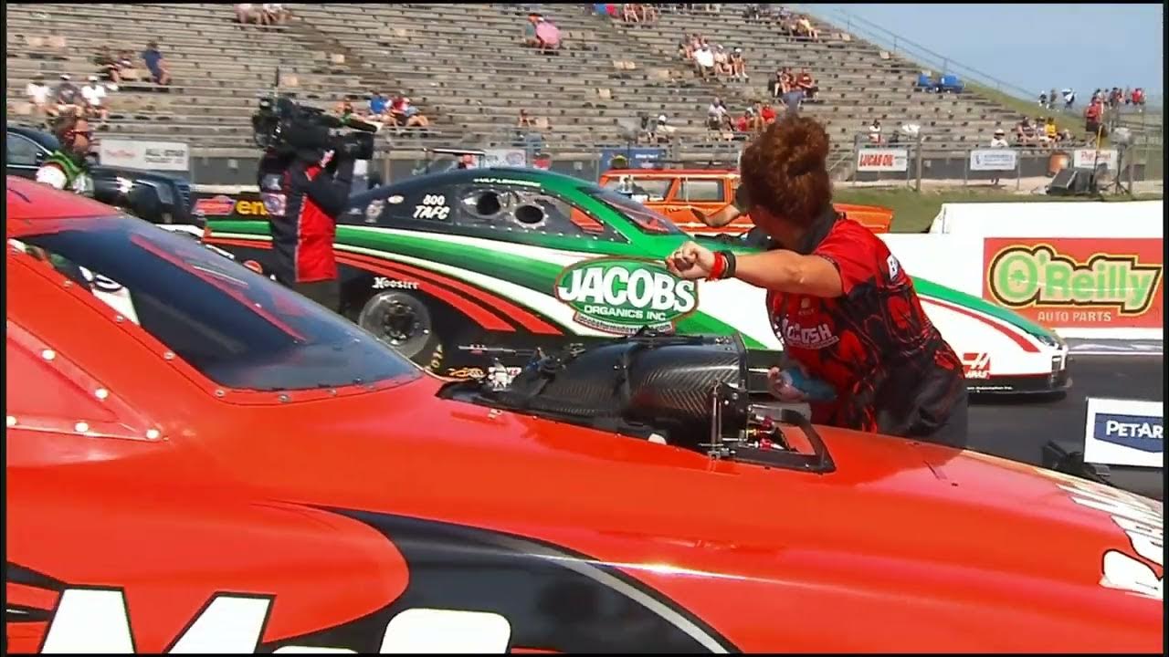 Bob McCosh, Ulf Leanders, Top Alcohol Funny Car, Eliminations Rnd1