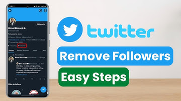 How to Remove Followers on Twitter ! EASY STEPS