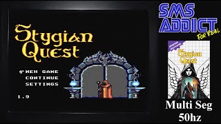 Stygian Quest - Master System 50hz-60fps - Multi Segment - Sans Commentaire