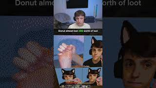 Drdonut almost lost 2B #donutsmp  #donutsmplive #minecraft #minecraftmemes #gugugaga  #shorts #sonic