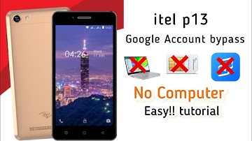 itel p13 Frp bypass without computer ❌💻