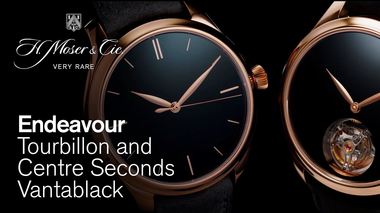 Introducing H. Moser & Cie. Endeavour Centre Seconds Vantablack