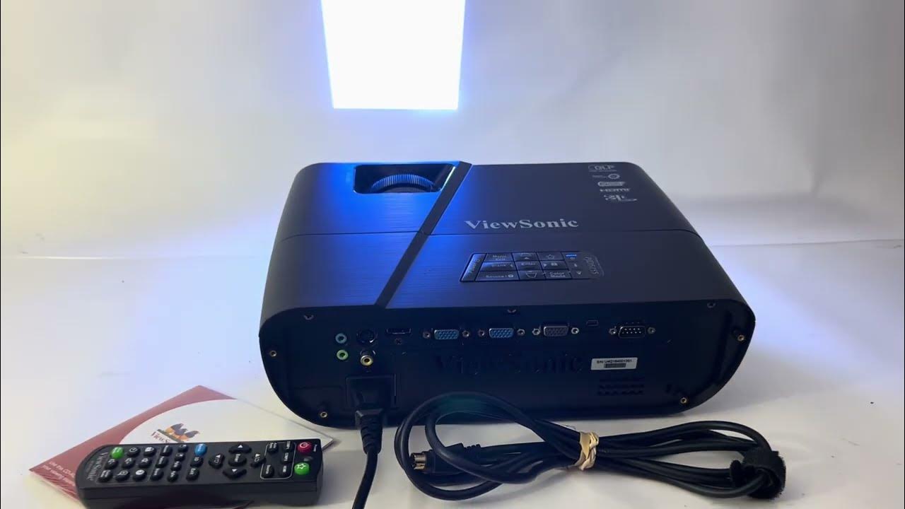 ViewSonic LightStream PJD5155 VS15873 3300 Lumen SVGA Projector w