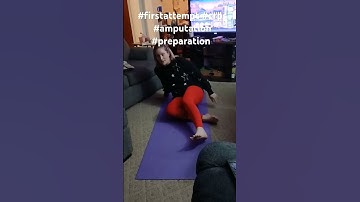 First, try getting off the floor with 1 leg #amputation #preparation