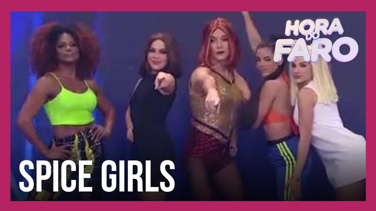 Rodrigo Faro, Key Alves e Gabi Martins viram as Spice Girls