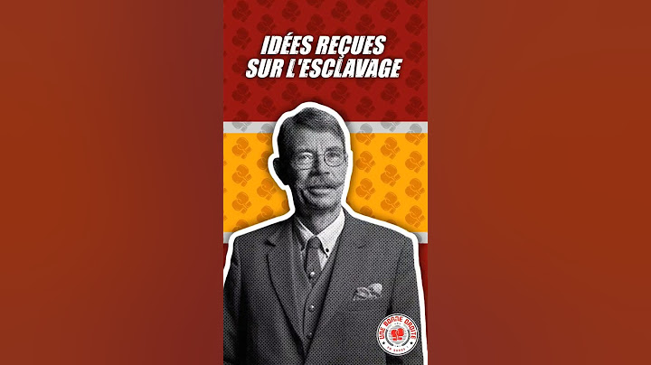 Leçon sur l'esclavage 🔗 Bernard Lugan #esclavage #colonisation #histoire #lecon #prof #cours