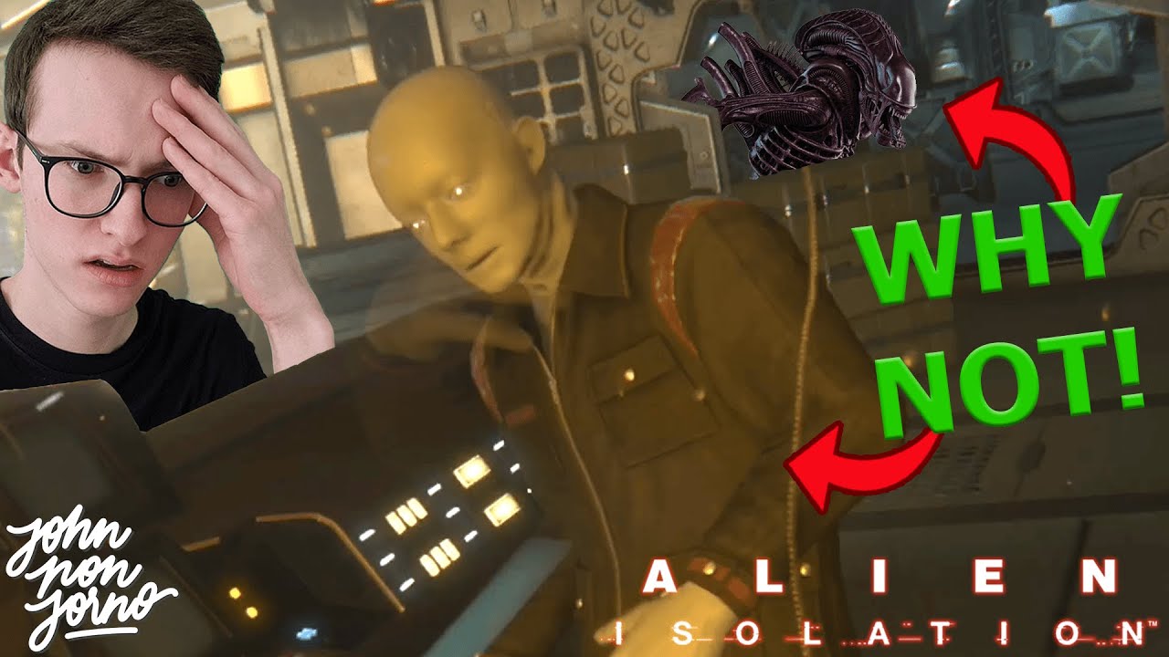 A NEW ENEMY! - Alien: Isolation - Part 5 [Let's play Blind ...